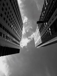 Low angle view of building against sky
