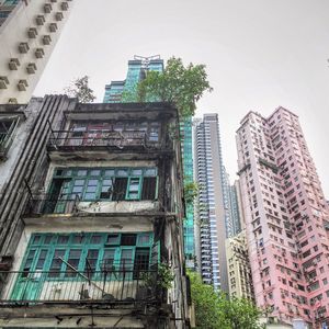 Low angle view of buildings