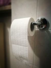 Close-up view of bathroom