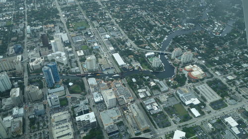 Aerial view of cityscape