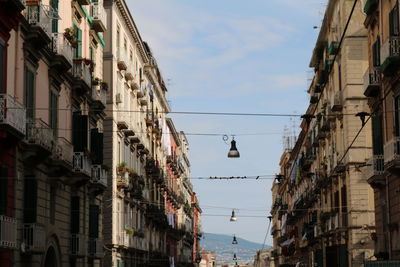 Residential buildings in napoli