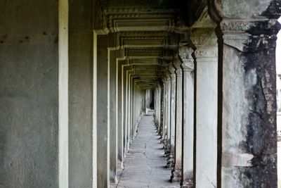 Corridor of historic building