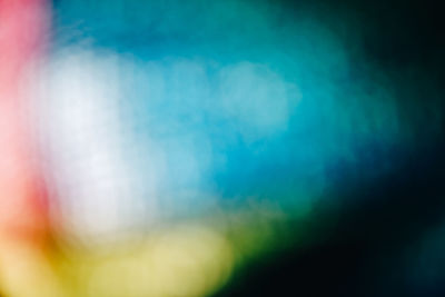 Defocused image of blue sky