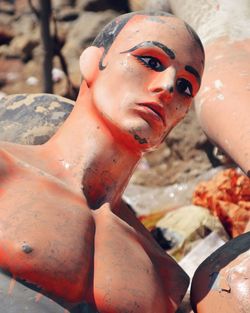 Close-up portrait of an animal