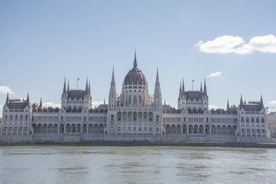 Buildings in city against sky