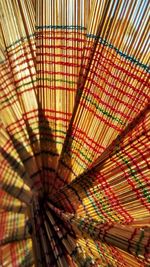 Low angle view of ceiling