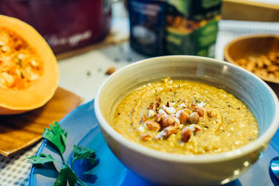 Close-up of food in bowl