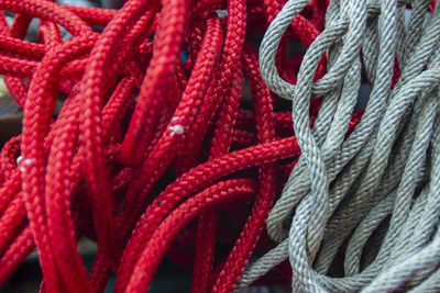 Detail shot of ropes