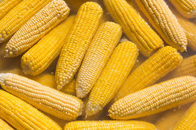 Full frame shot of corns for sale