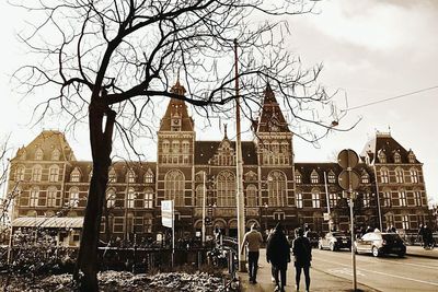 Buildings in city against sky