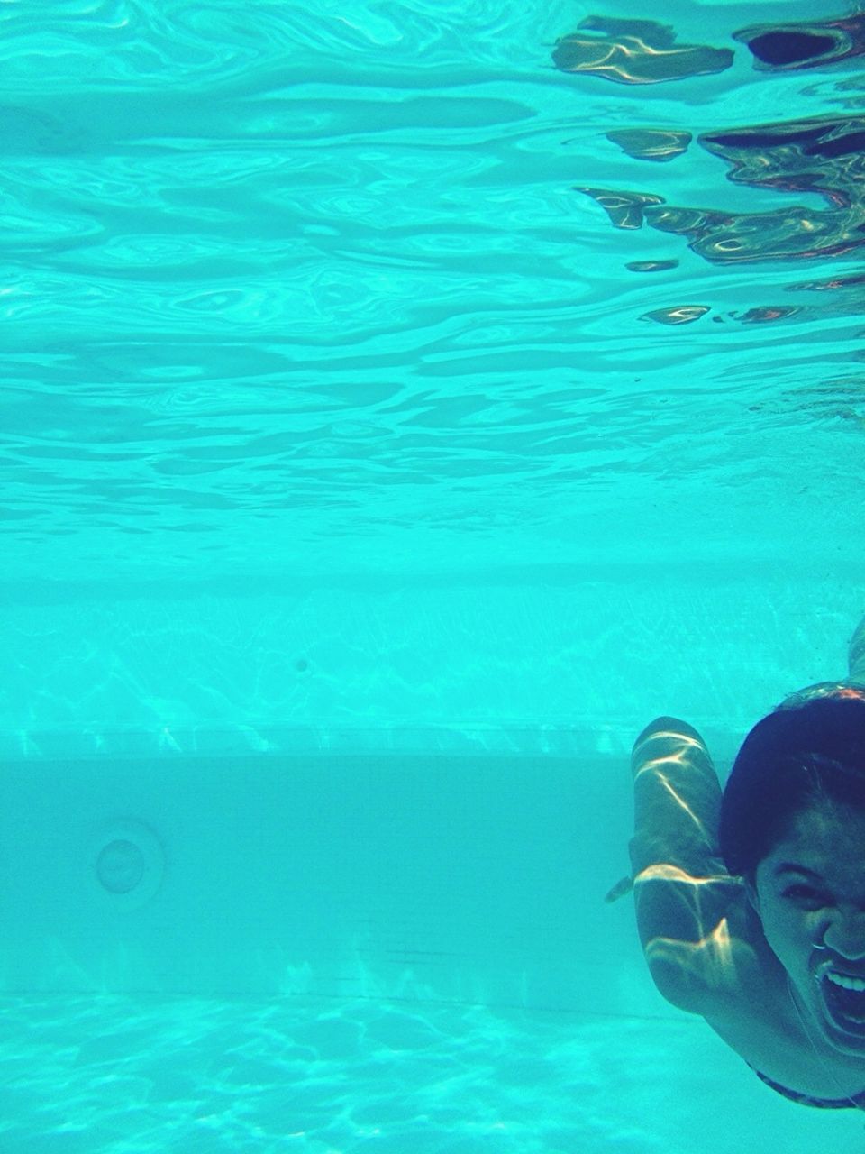 water, swimming, blue, underwater, swimming pool, sea, undersea, waterfront, turquoise colored, leisure activity, rippled, lifestyles, sea life, fish, transparent, high angle view, men, refreshment