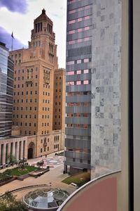 View of buildings in city