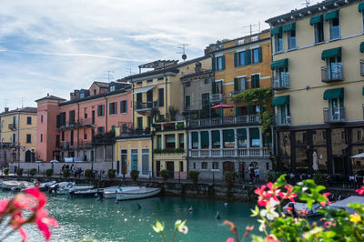 Boats in canal