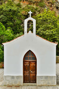 Exterior of chapel