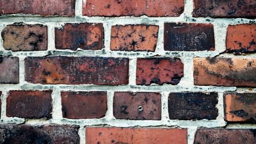 Full frame shot of brick wall