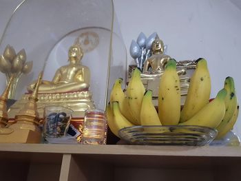 Close-up of fruits on table