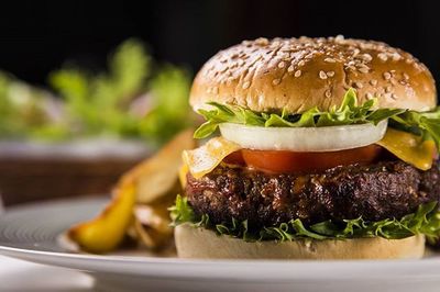 Close-up of served food