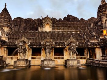 View of historic building against sky