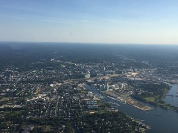 Aerial view of cityscape