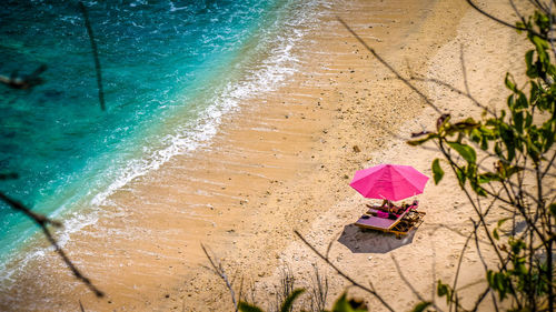 Scenic view of beach