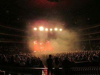 Group of people at concert