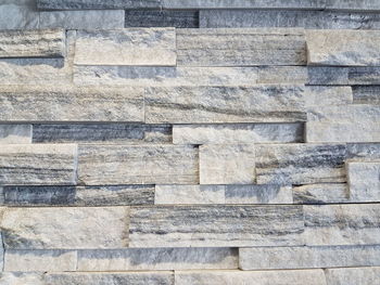 Full frame shot of stone wall