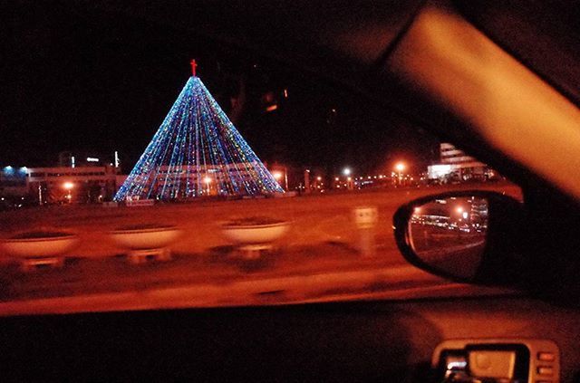 illuminated, transportation, night, car, land vehicle, road, mode of transport, city, street, light trail, architecture, traffic, built structure, long exposure, on the move, motion, connection, speed, street light, bridge - man made structure