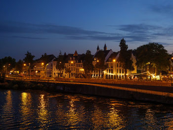 Night time at maastricht