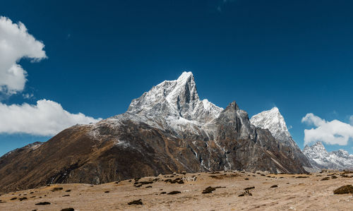 Scenic view of himalayas, nepal
