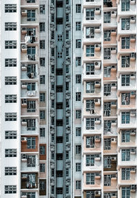 Full frame shot of residential building