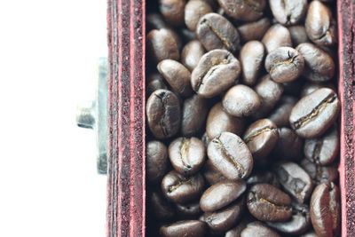 Close-up of coffee beans