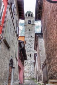 Low angle view of old building