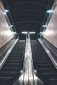 Interior of subway station