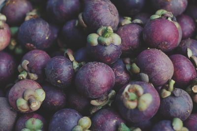 Full frame shot of blueberries