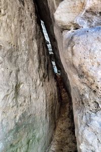 Rocks on rock formation