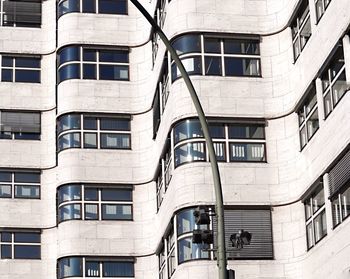 Low angle view of building in city