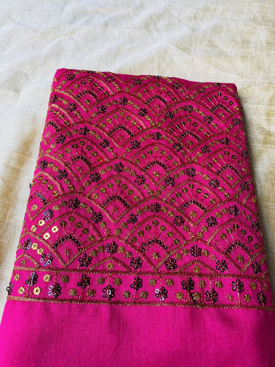 pink, textile, art, magenta, high angle view, no people, indoors, pattern, maroon, close-up, purple, red, bed sheet, still life