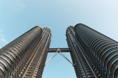 Low angle view of buildings against sky