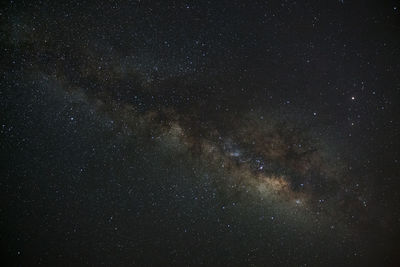 Low angle view of stars in sky