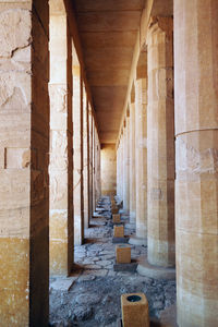 Corridor of building