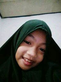 Portrait of smiling girl