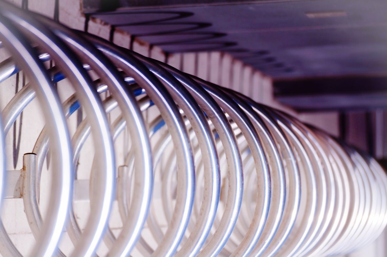 CLOSE-UP VIEW OF ELECTRIC FAN