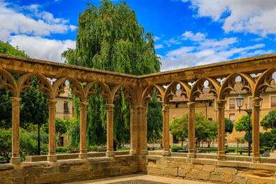 View of historic building against sky