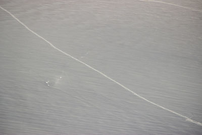 High angle view of sea water