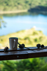 Close-up of drink on table