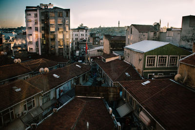 Buildings in town