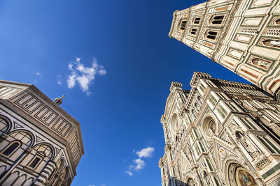 Low angle view of historical building against sky