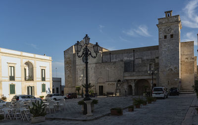 View of old building against sky