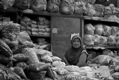 Full frame shot of vegetables for sale in store