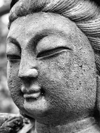 Close-up of buddha statue